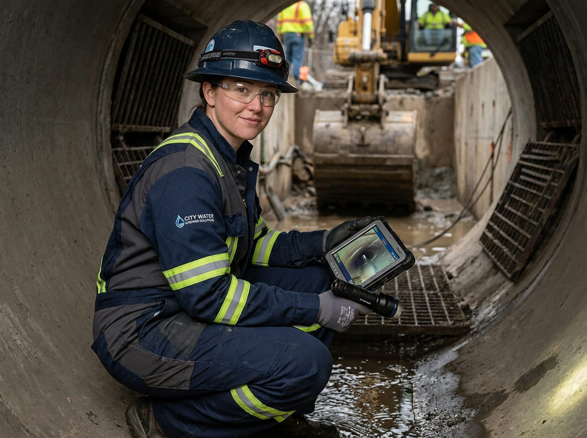Sewer Line Inspection & Replacement in Pattison